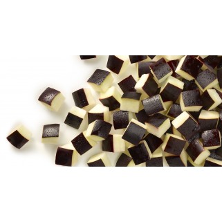 Aubergines cubes 1cm 1000gr