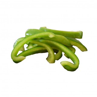 Poivron vert lamelle 1000g