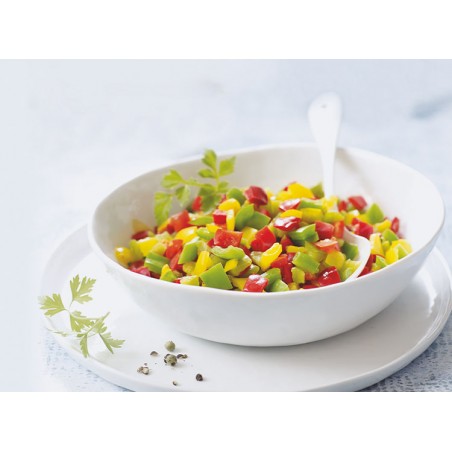 Poivron Mixte cubes 5mm 1000g
